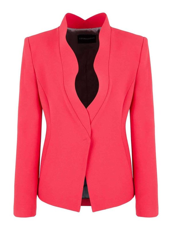 EMPORIO ARMANI: casual jackets - Single-Breasted Jacket