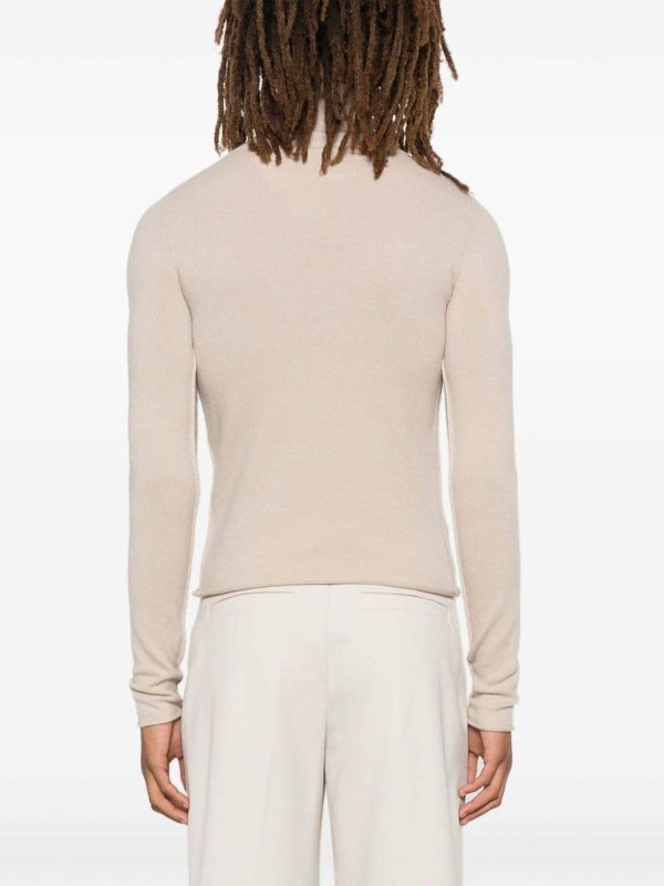 The Best Shops EXTREME CASHMERE: Rollkragenpullover  und Polo-Ausschnitt - Rollkragenpullover - Beige