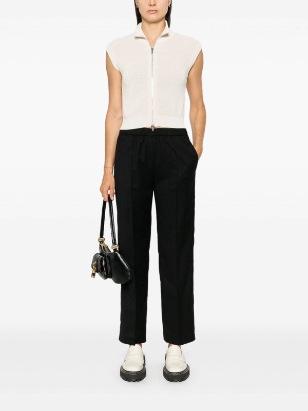 The Best Shops FABIANA FILIPPI: casual trousers - Wool Trousers