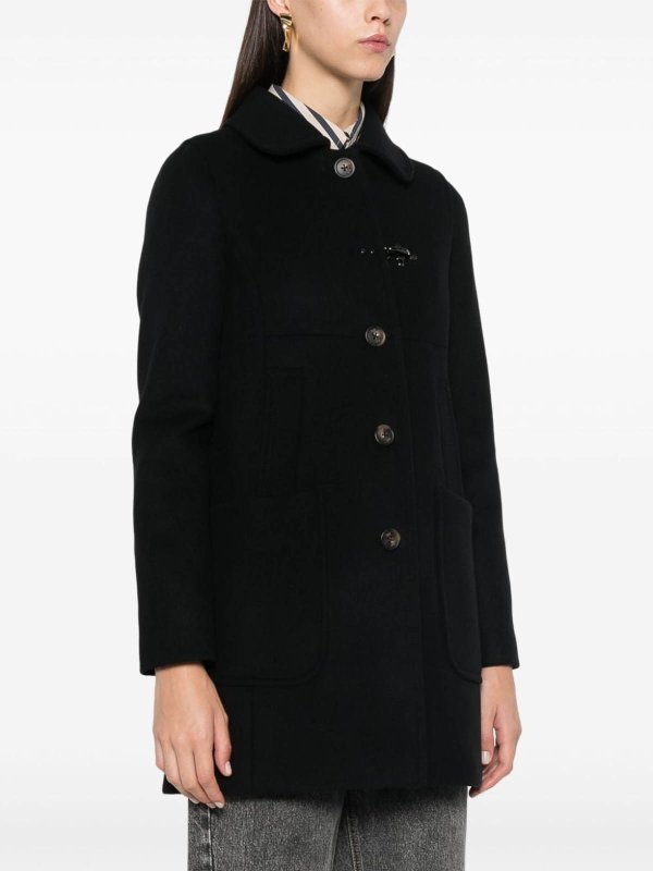 The Best Shops FAY: short coats - Wool And Cashmere Coat