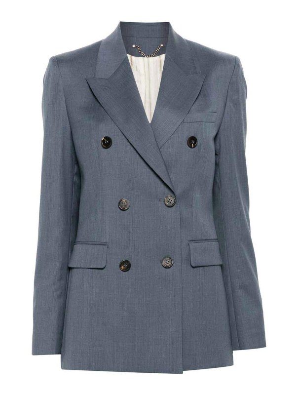 GOLDEN GOOSE: casual jackets - Journey Double-Breasted Jacket