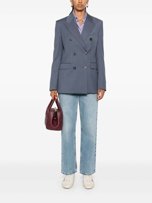 Journey Double-Breasted Jacket shop online: GOLDEN GOOSE