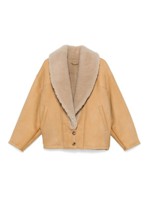 GOLDEN GOOSE: カジュアルジャケット - カジュアルジャケット - ベージュ