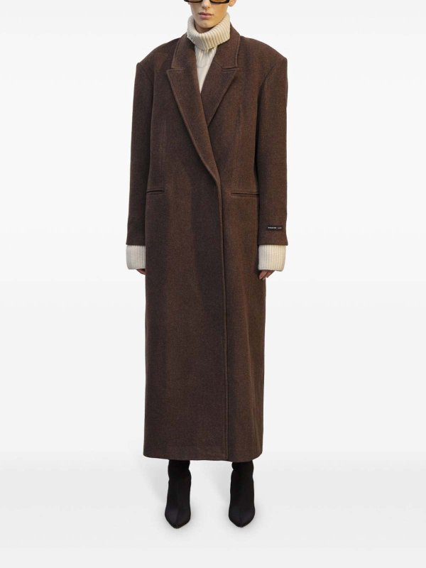 HERSKIND: short coats online - Drew Wool Long Coat