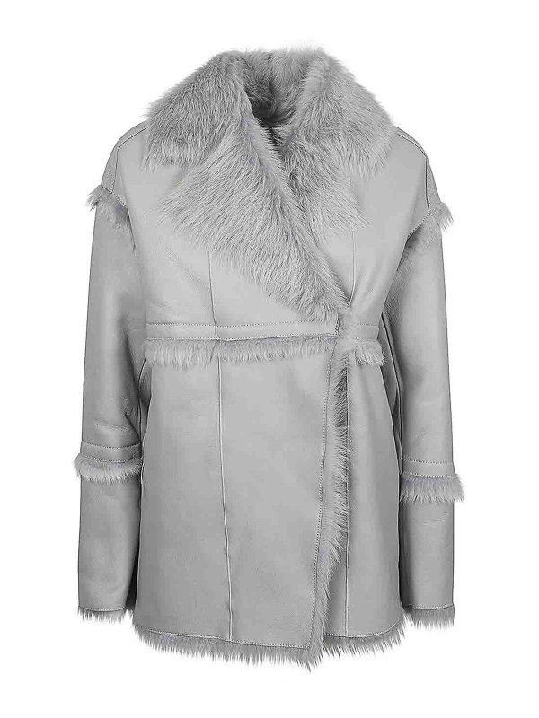 Iro: short coats - Vernon Leather Coat