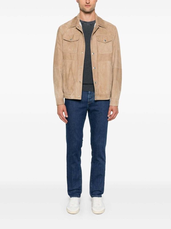 JACOB COHEN buy online Rundhalspullover - Blau