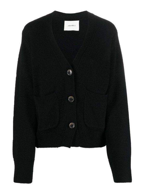 LISA YANG: Cardigans - Cardigan - Schwarz