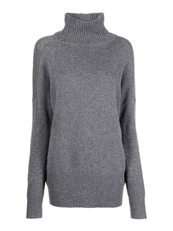 LISA YANG: crew necks - Heidi Cashmere Turtle-Neck Jumper