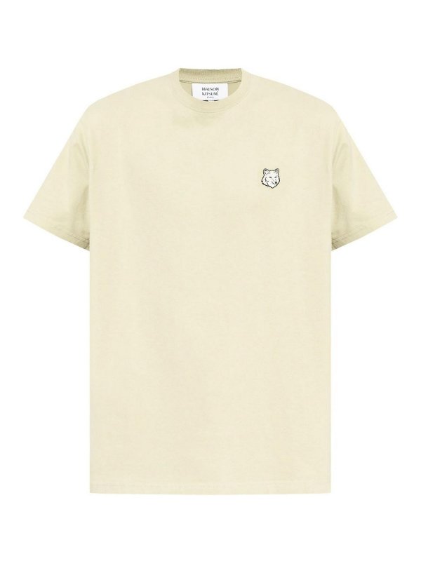 MAISON KITSUNÉ: T-shirts - T-Shirt - Grün