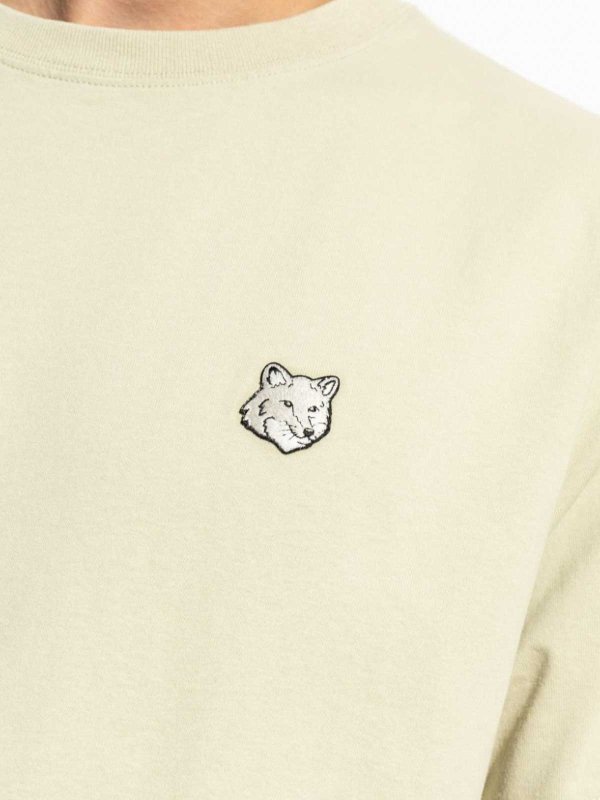 T-Shirt - Grün shop online: MAISON KITSUNÉ