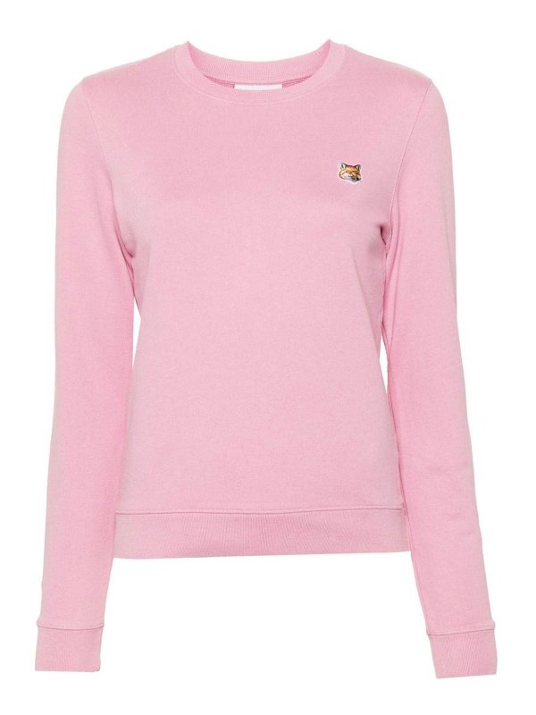 MAISON KITSUNÉ: Sweatshirts und Pullover - Sweatshirt - Nude