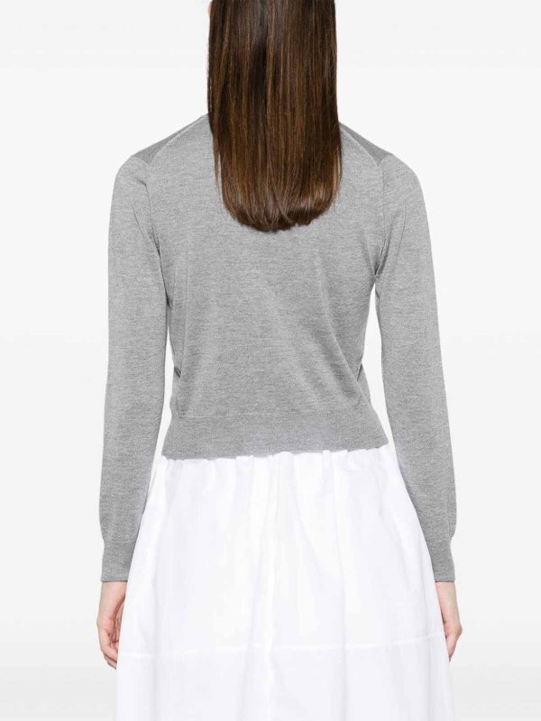 MAISON KITSUNÉ buy online Cardigan - Gris