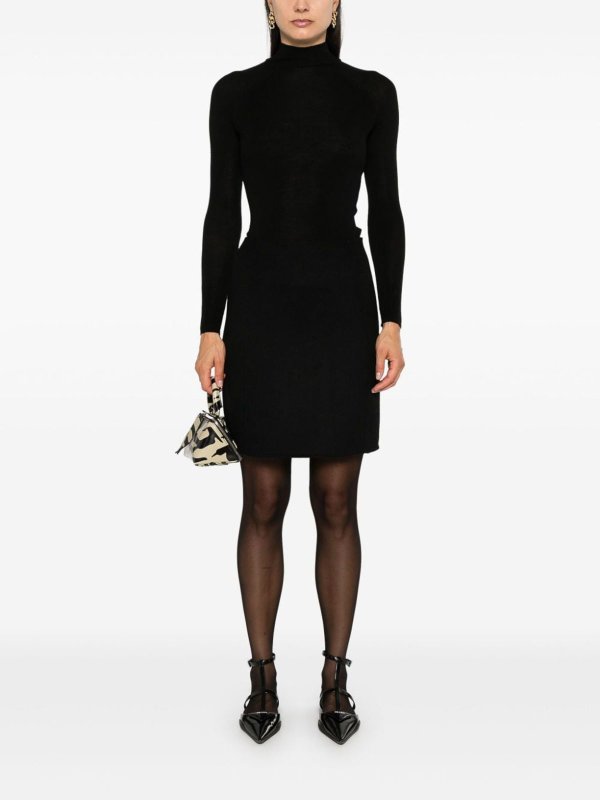 The Best Shops Majestic Filatures: Col roulé & Col polo - Pull Col Roulé - Noir