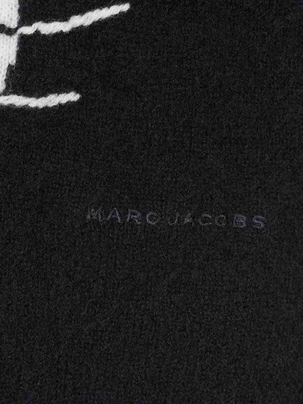 MARC JACOBS: Strickpullover mit Rundhalsausschnitt online - Rundhalspullover - Schwarz