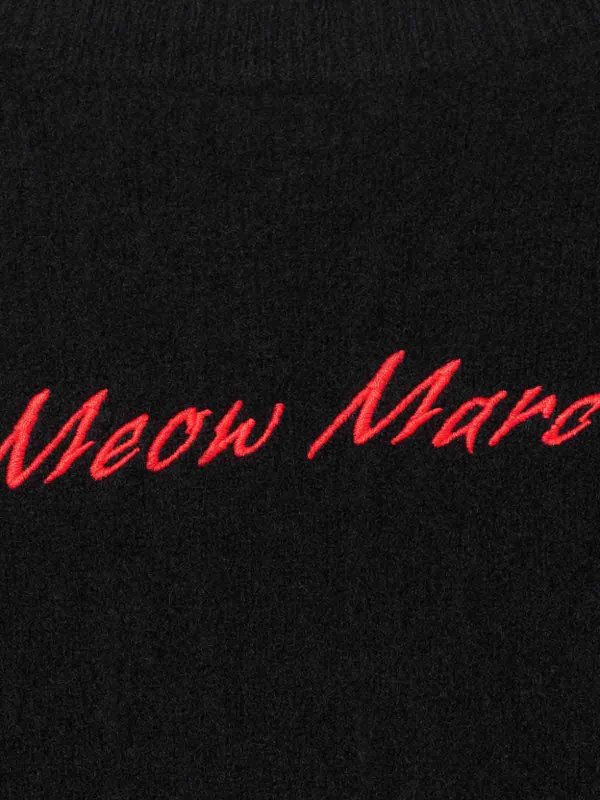 The Best Shops MARC JACOBS: Strickpullover mit Rundhalsausschnitt - Rundhalspullover - Schwarz