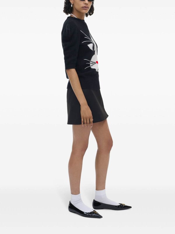 MARC JACOBS buy online Rundhalspullover - Schwarz