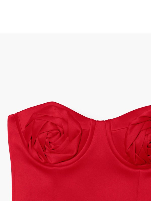 MARC JACOBS: Tops & Tank tops online - Rose Satin Corset