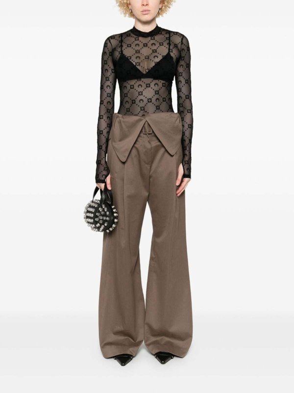 MARINE SERRE buy online トップ/タンクトップ - 黒