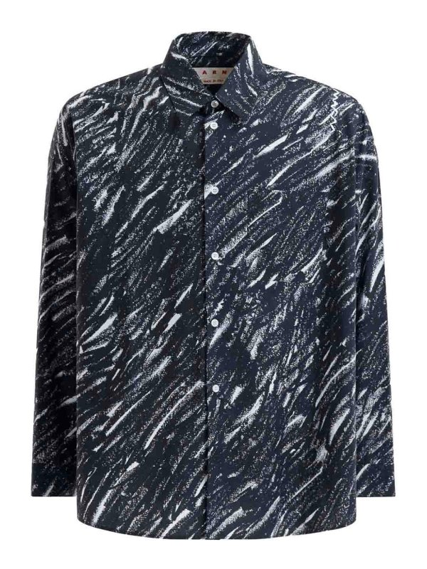 Marni: Chemises - Chemise - Gris