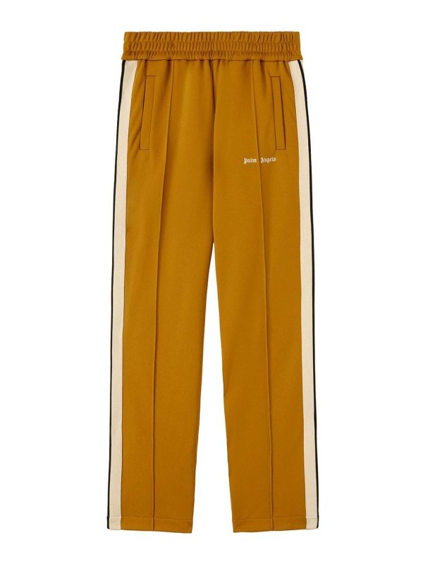 Palm Angels: スウェットパンツ - トラックスーツ ボトムス - イエロー