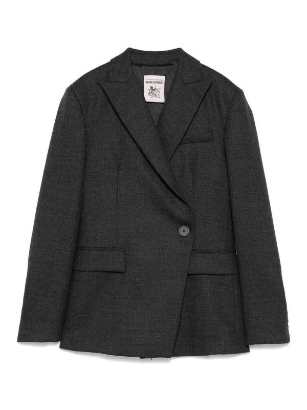 Semicouture: casual jackets - Annika Wool Jacket