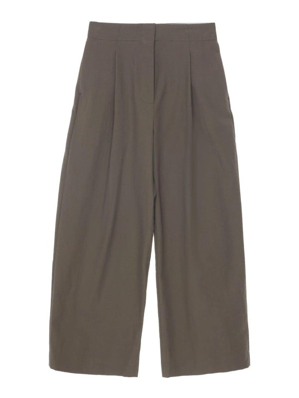 STUDIO NICHOLSON: Pantalones casual - Pantalón Casual - Marrón