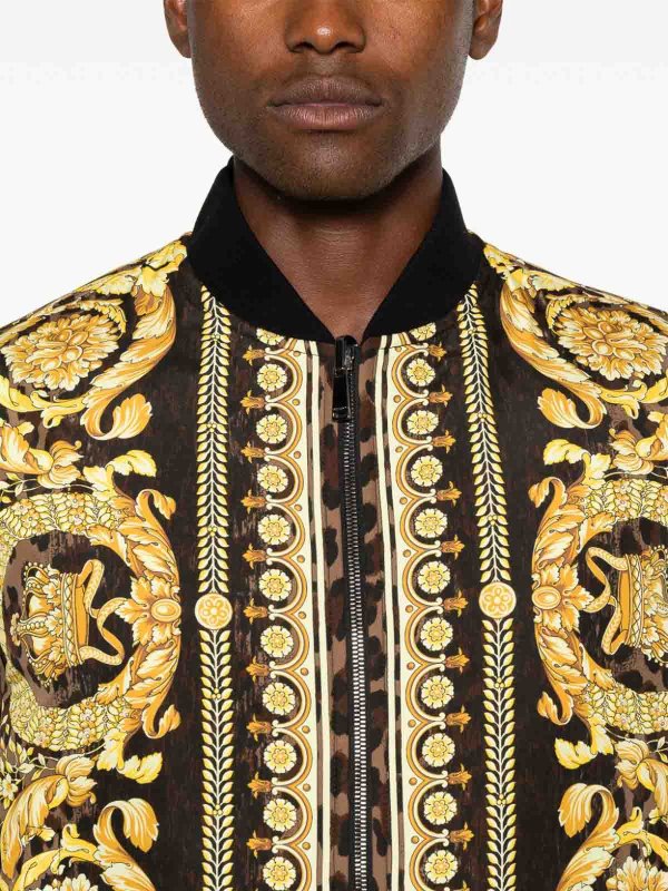 VERSACE buy online ボンバージャケット - 金