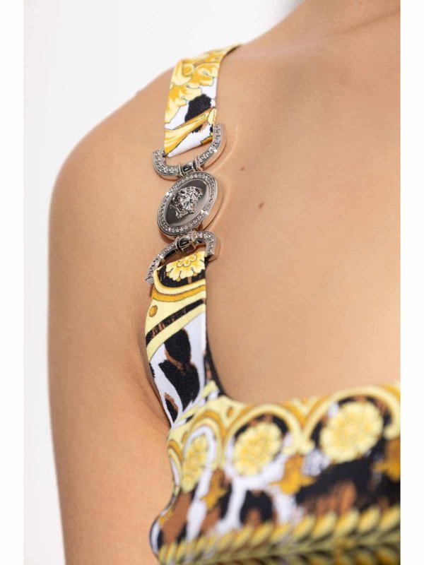 VERSACE buy online 膝丈ドレス - 黒