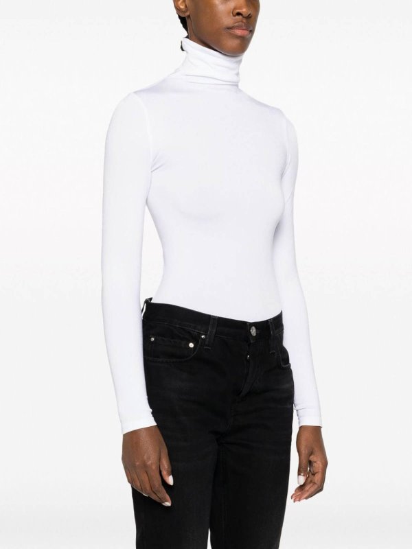 The Best Shops WOLFORD: Tops und Tank Tops - Top - Weiß