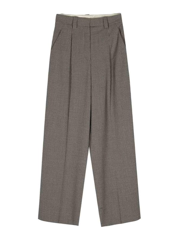 ALYSI: カジュアルトラウザー - カジュアルパンツ - ブルー