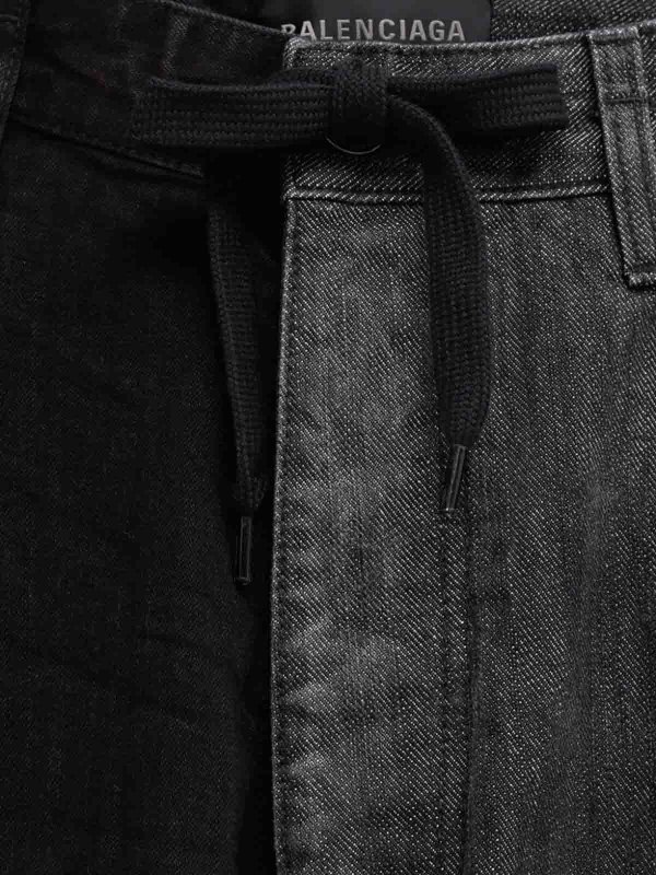 BALENCIAGA: ブーツカットジーンズ online - ブーツカットジーンズ - 黒