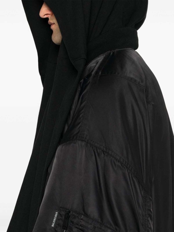 BALENCIAGA: bombers online - Nylon Bomber Jacket