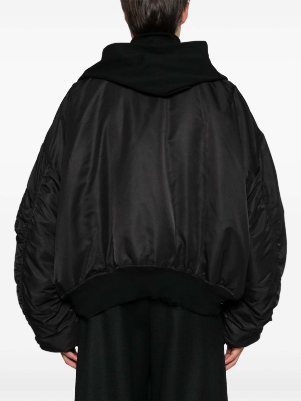 The Best Shops BALENCIAGA: bombers - Nylon Bomber Jacket