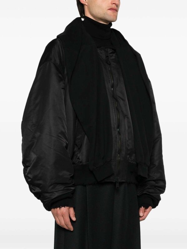 Balenciaga ボンバージャケット 黒 BALENCIAGA】ボンバージャケット (BALENCIAGA/ジャケットその他