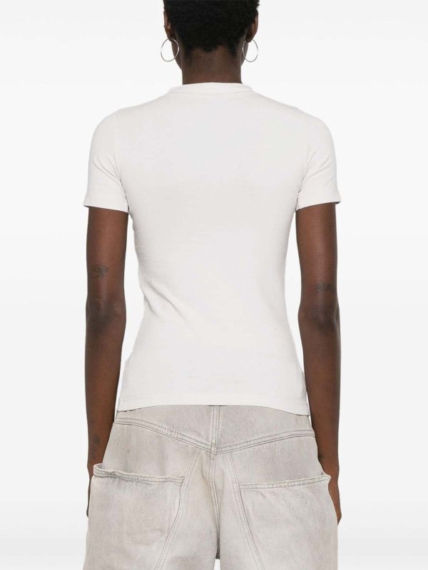 BALENCIAGA: T-shirts online - T-Shirt - Hellgrau