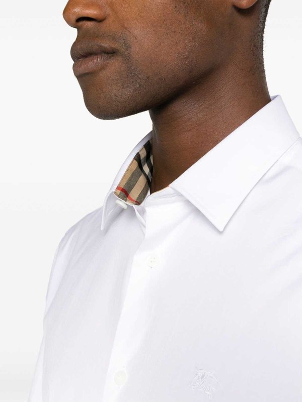 The Best Shops BURBERRY: Camisas - Camisa - Blanco