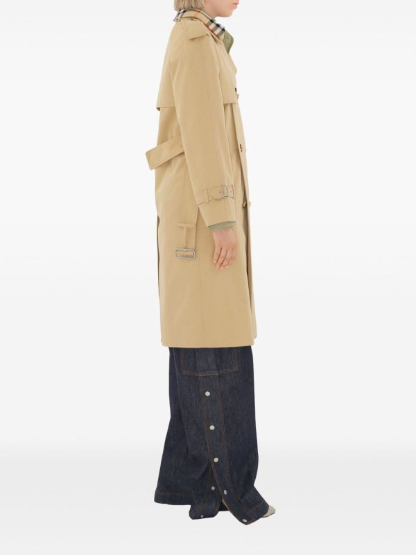 Trench in cotone shop online: BURBERRY