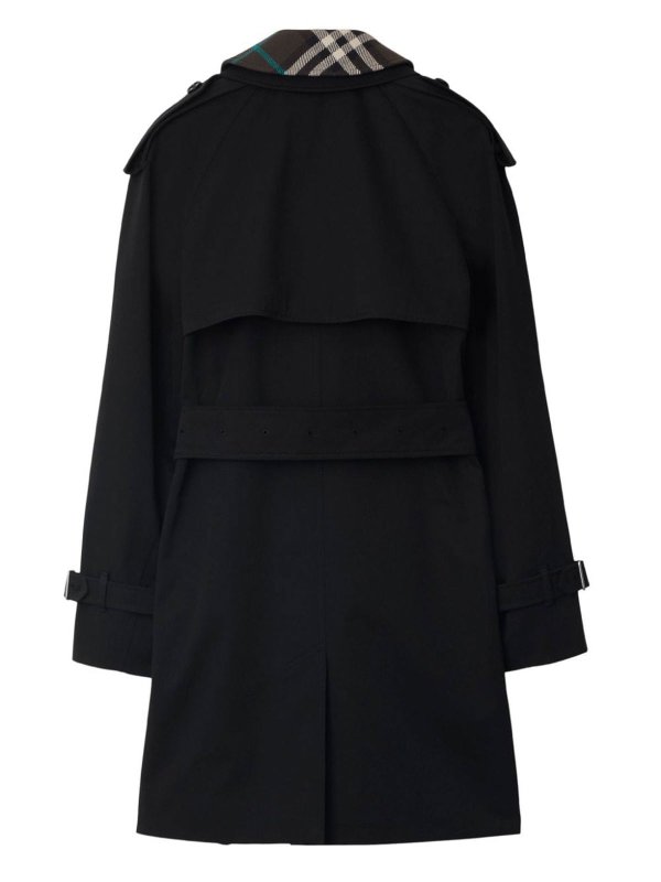 Kurzer Mantel - Schwarz shop online: BURBERRY