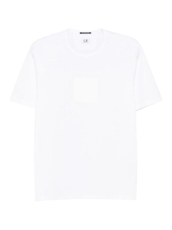 C.P. COMPANY: t-shirt - T-shirt in cotone con logo