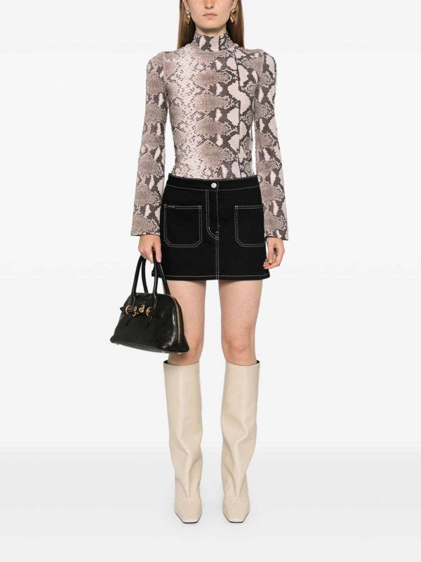 Courreges buy online Mini Jupe - Noir