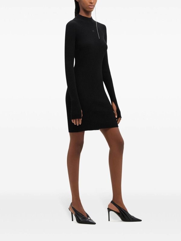 Courreges: short dresses online - Organic Cotton Mini Dress