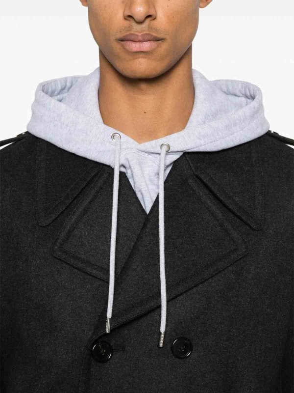 Abrigo Corto - Gris shop online: DOLCE & GABBANA