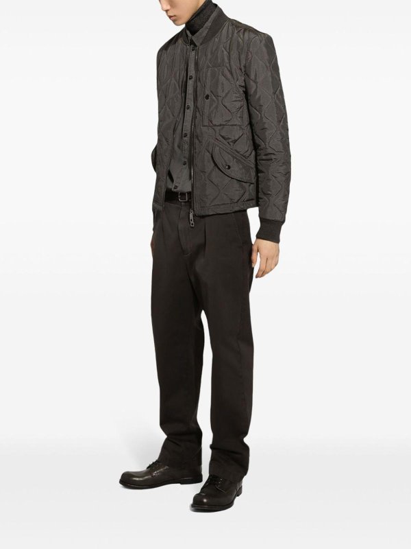 DOLCE & GABBANA buy online ボンバージャケット - 緑