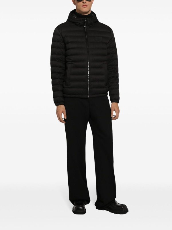 DOLCE & GABBANA: padded jackets online - Short Down Jacket