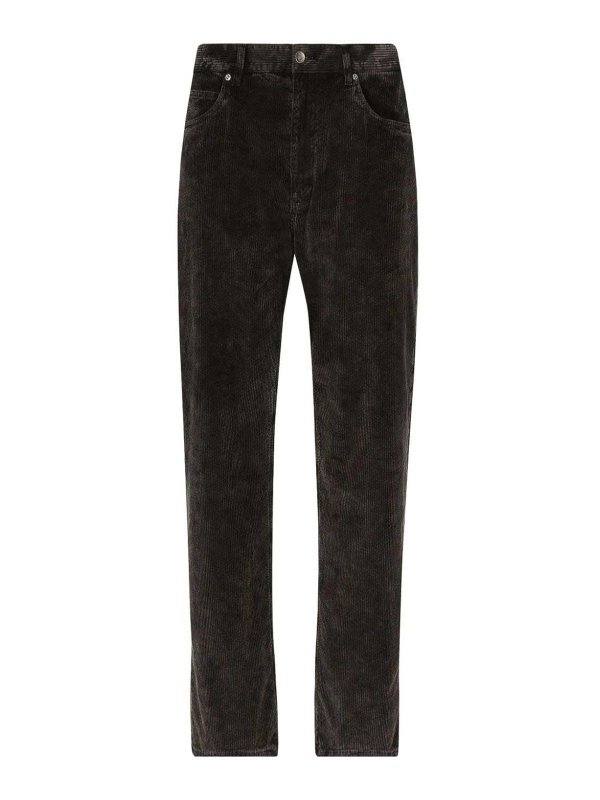DOLCE & GABBANA: bootcut jeans - Wide Leg Denim Cotton Jeans