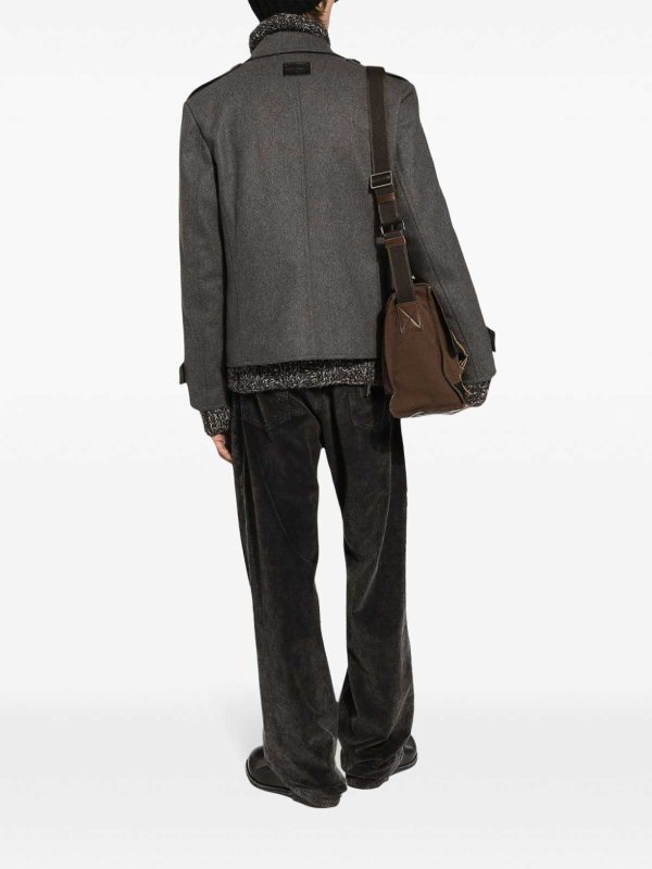 The Best Shops DOLCE & GABBANA: bootcut jeans - Wide Leg Denim Cotton Jeans