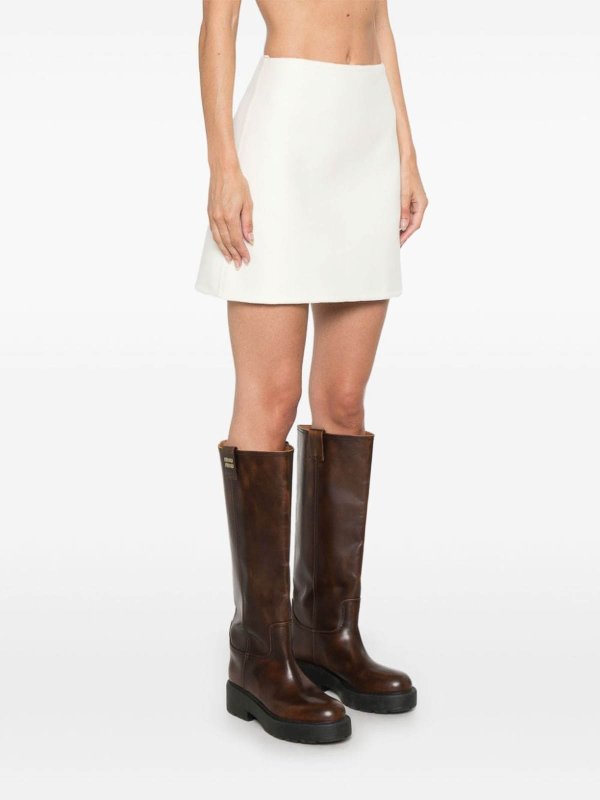 ERMANNO SCERVINO: Knee length skirts & Midi online - Wool Mini Skirt