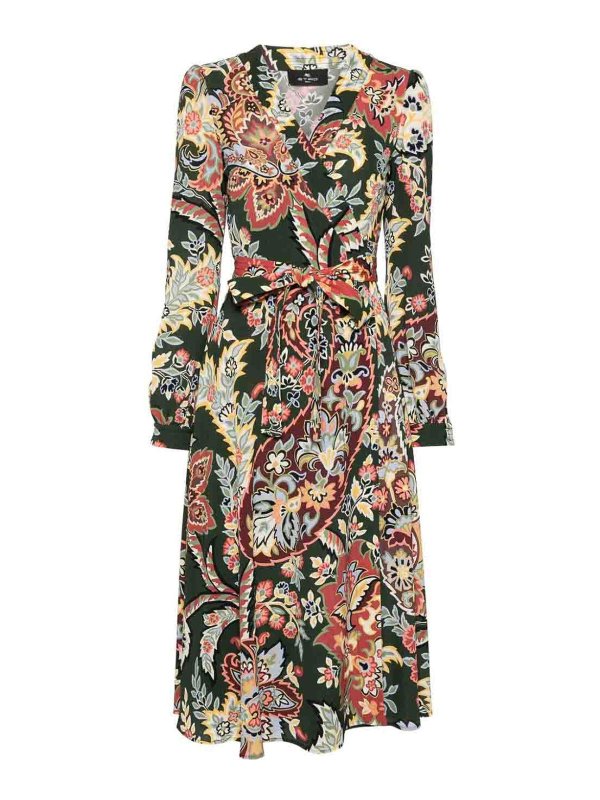 ETRO: マキシドレス - マキシドレス - 緑