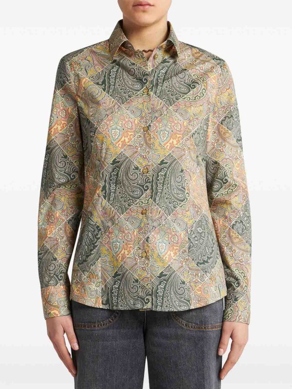 ETRO buy online Hemd - Gelb