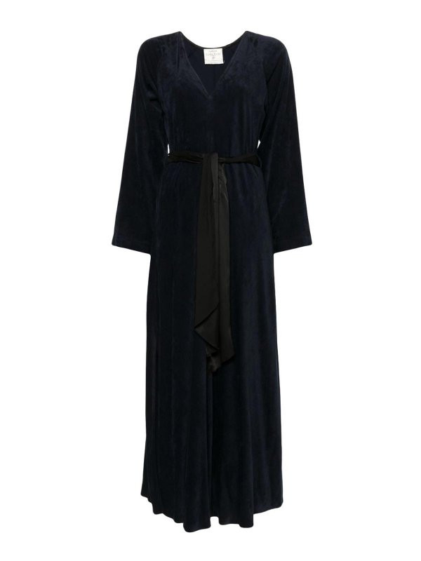 FORTE FORTE: maxi dresses - Corduroy Long Dress
